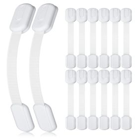 Child Proof Cabinet Locks for Baby Proofing, 14 Pack Baby Proof Drawer Locks for Kids, Child Safety