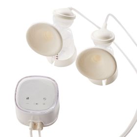 Breast Pump, Double Electric Breast Pumps, 4 Modes & 16 Levels, 300mmHg Strong Suction